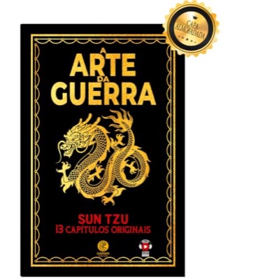 Capa do livro A Arte da Guerra, de Sun Tzu