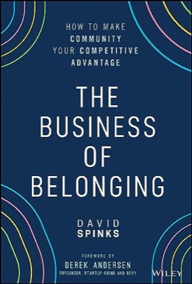 Capa do livro The Business of Belonging, de David Spinks